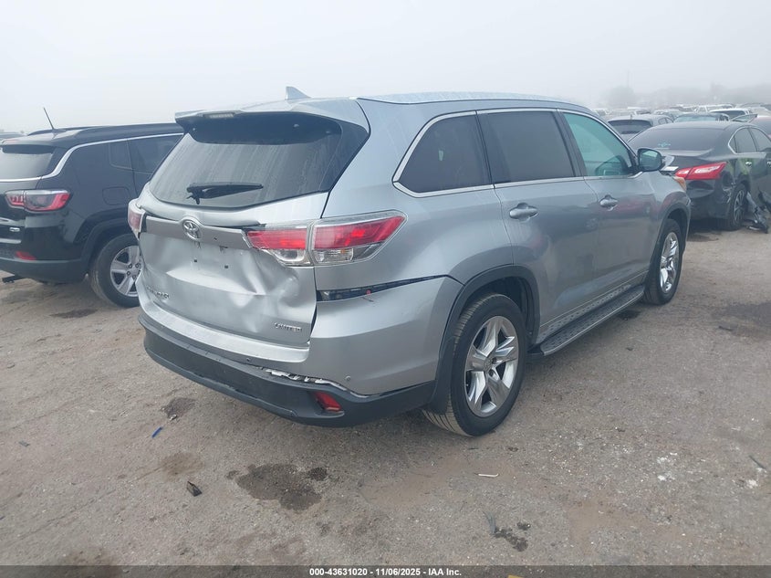 2015 TOYOTA HIGHLANDER LIMITED V6 - 5TDYKRFH1FS118336