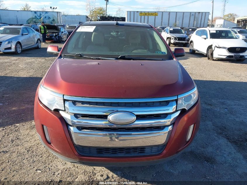 2014 Ford Edge Sel VIN: 2FMDK4JC7EBA14118 Lot: 43631031