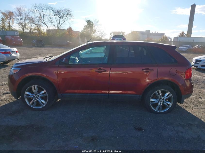 2014 Ford Edge Sel VIN: 2FMDK4JC7EBA14118 Lot: 43631031