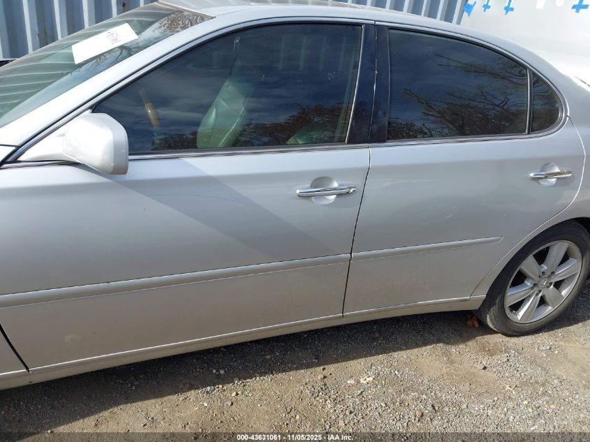 2006 Lexus Es 330 VIN: JTHBA30G465171753 Lot: 43631061