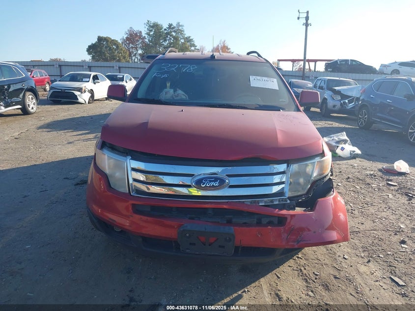 2007 Ford Edge Sel VIN: 2FMDK38CX7BA33278 Lot: 43631078