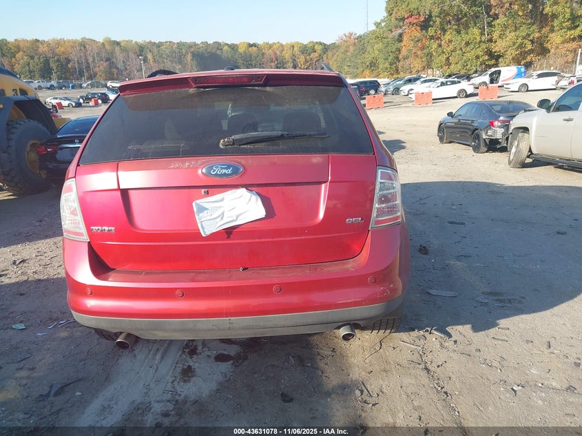 2007 Ford Edge Sel VIN: 2FMDK38CX7BA33278 Lot: 43631078