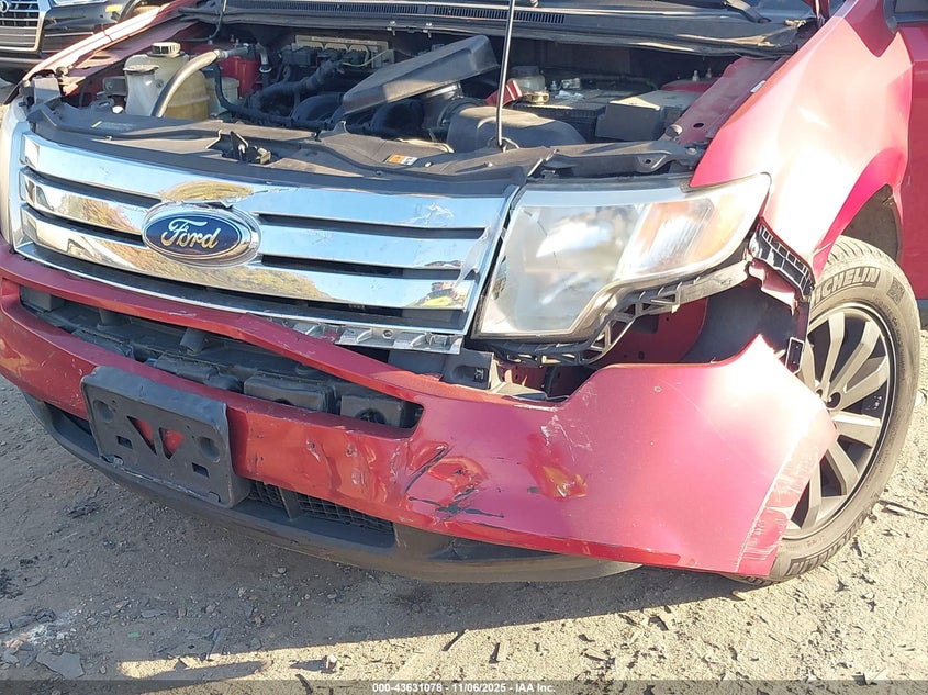 2007 Ford Edge Sel VIN: 2FMDK38CX7BA33278 Lot: 43631078