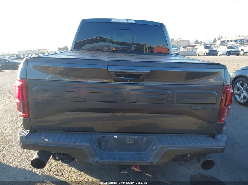 2018 FORD F-150 RAPTOR 1FTFW1RG1JFE48566