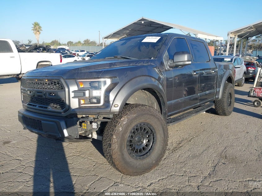 2018 FORD F-150 RAPTOR 1FTFW1RG1JFE48566