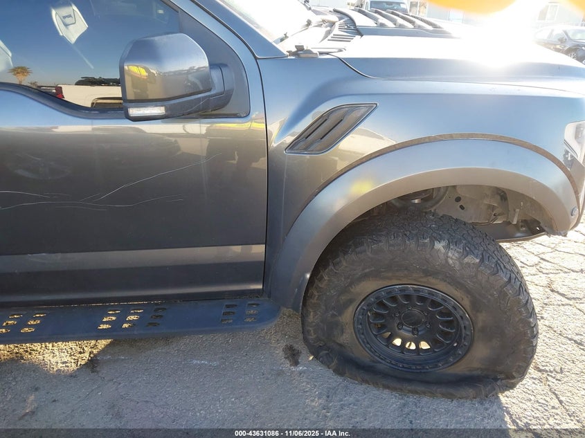2018 FORD F-150 RAPTOR 1FTFW1RG1JFE48566