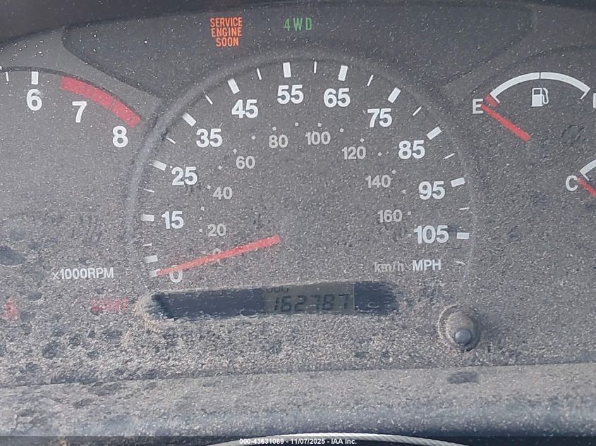 1999 Chevrolet Tracker VIN: 2CNBJ13C3X6917996 Lot: 43631089