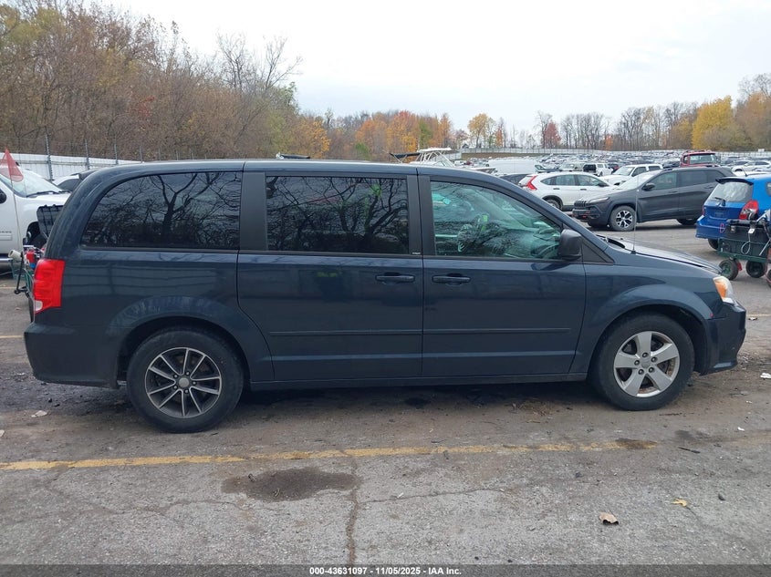 2013 Dodge Grand Caravan Se VIN: 2C4RDGBG8DR791226 Lot: 43631097