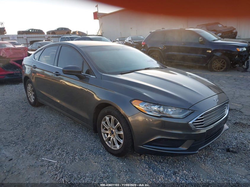 2017 FORD FUSION S - 3FA6P0G79HR211904