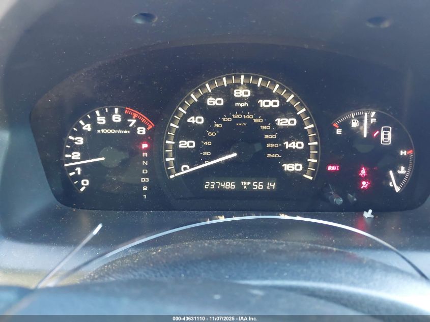 2007 Honda Accord 2.4 Lx VIN: 1HGCM564X7A156237 Lot: 43631110