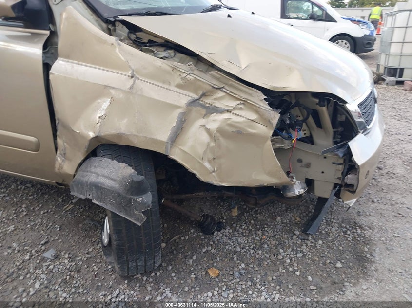 2011 Kia Sedona Lx VIN: KNDMG4C7XB6368604 Lot: 43631114