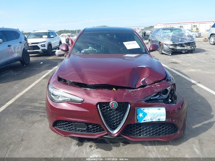 2019 ALFA ROMEO GIULIA TI SPORT AWD - ZARFANBN0K7608761