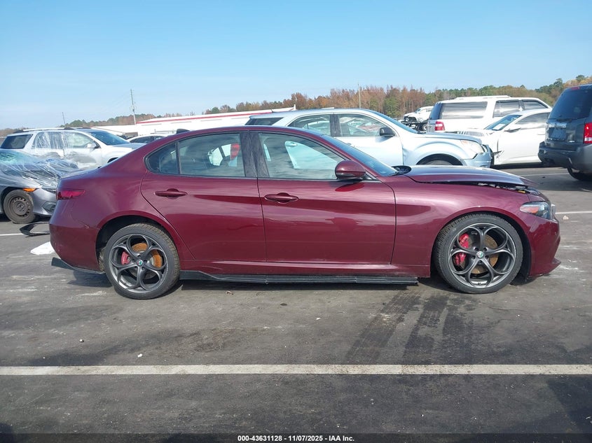 2019 ALFA ROMEO GIULIA TI SPORT AWD - ZARFANBN0K7608761