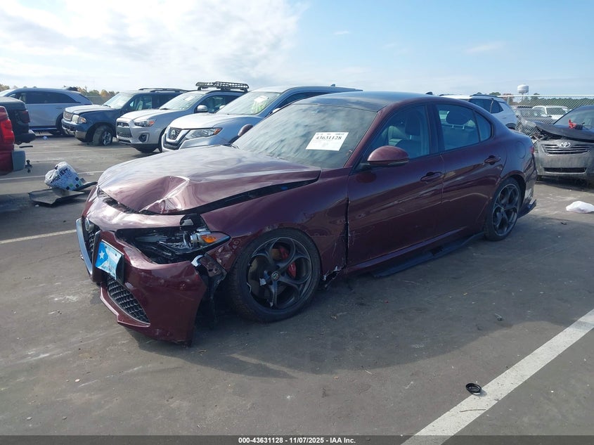 2019 ALFA ROMEO GIULIA TI SPORT AWD - ZARFANBN0K7608761