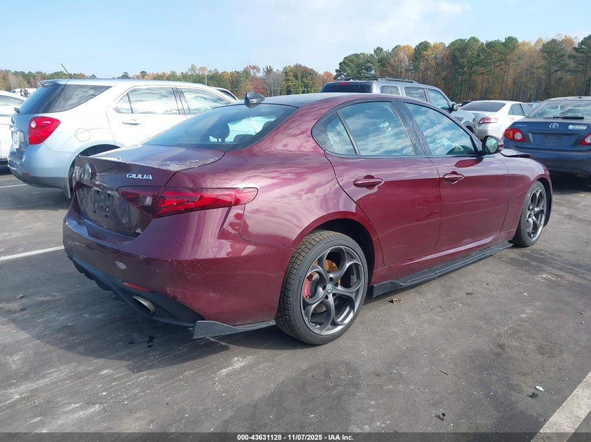 2019 ALFA ROMEO GIULIA TI SPORT AWD - ZARFANBN0K7608761
