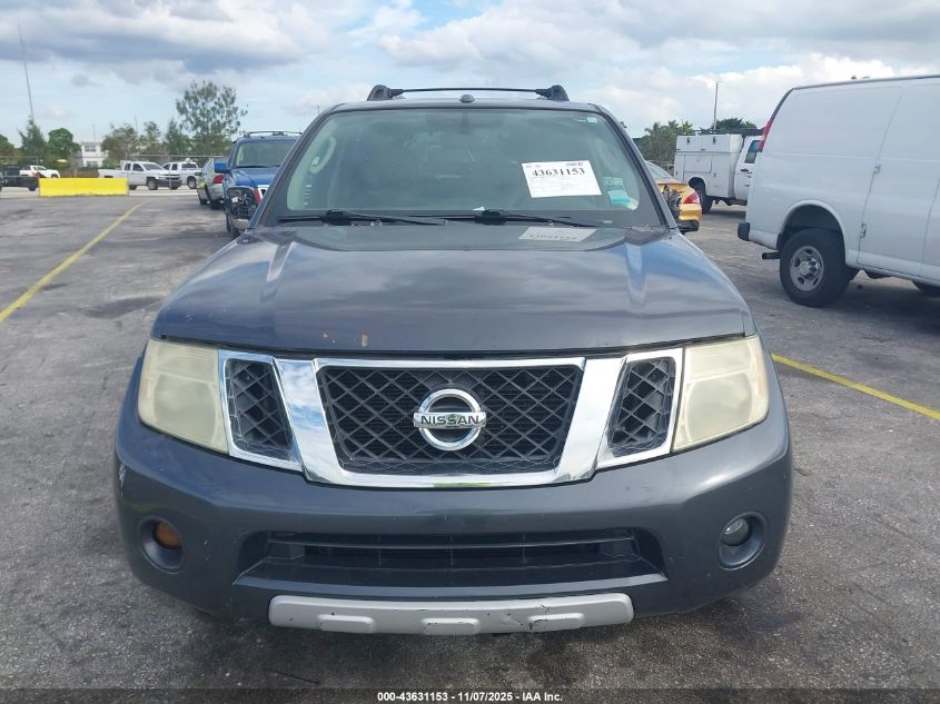 2010 Nissan Pathfinder Le VIN: 5N1AR1NB3AC620444 Lot: 43631153