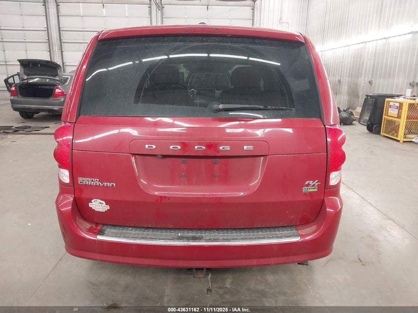 2016 Dodge Grand Caravan R/T VIN: 2C4RDGEG9GR219422 Lot: 43631162