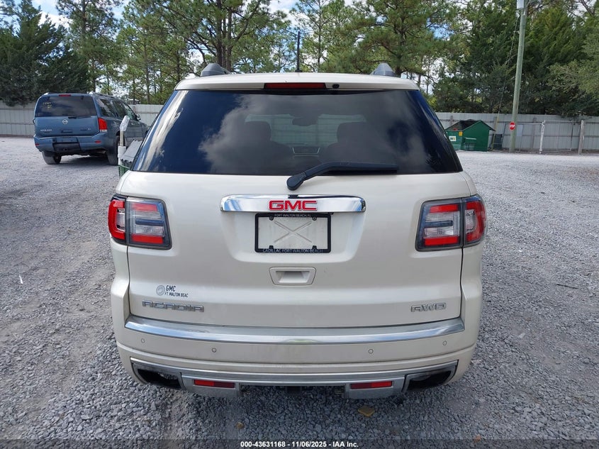 2015 GMC Acadia Denali VIN: 1GKKVTKD0FJ168949 Lot: 43631168