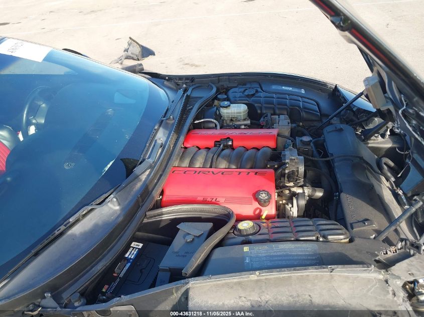 2002 Chevrolet Corvette Z06 Hardtop VIN: 1G1YY12S925103593 Lot: 43631218