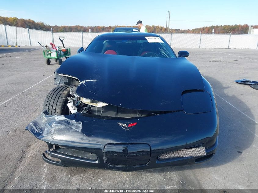 2002 Chevrolet Corvette Z06 Hardtop VIN: 1G1YY12S925103593 Lot: 43631218