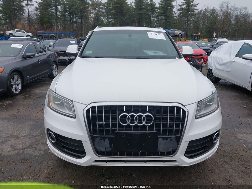 2015 Audi Q5 2.0T Premium VIN: WA1LFAFP3FA045632 Lot: 43631223