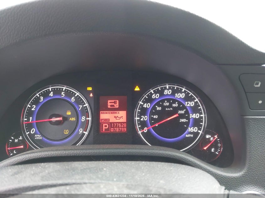 2007 Infiniti G35X VIN: JNKBV61F67M822531 Lot: 43631234