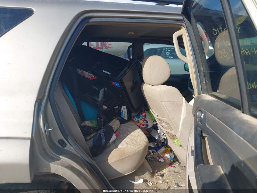 2008 Toyota 4Runner Sr5 V6 VIN: JTEZU14R78K013527 Lot: 43631271