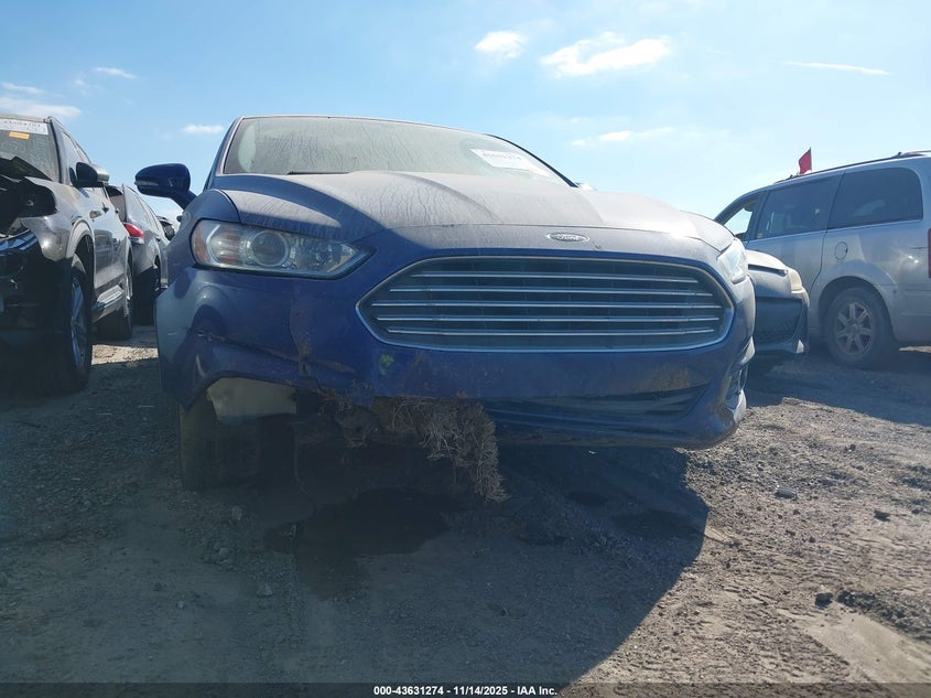 2016 Ford Fusion Se VIN: 3FA6P0T9XGR301598 Lot: 43631274