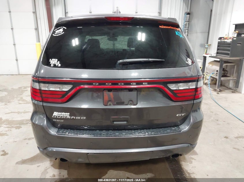 2017 Dodge Durango Gt Awd VIN: 1C4RDJDGXHC796839 Lot: 43631287