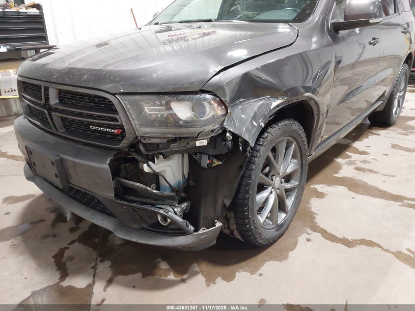 2017 Dodge Durango Gt Awd VIN: 1C4RDJDGXHC796839 Lot: 43631287