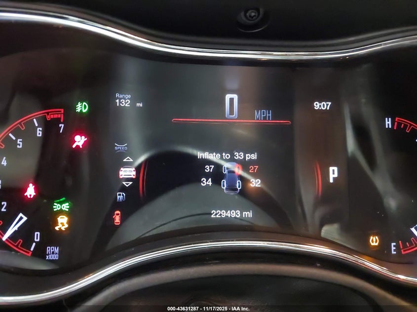 2017 Dodge Durango Gt Awd VIN: 1C4RDJDGXHC796839 Lot: 43631287