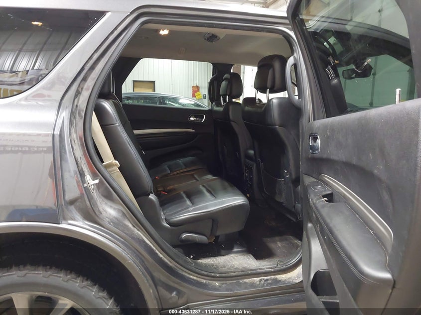 2017 Dodge Durango Gt Awd VIN: 1C4RDJDGXHC796839 Lot: 43631287