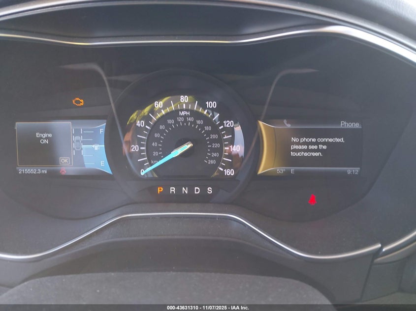 2014 Ford Fusion Se VIN: 3FA6P0HD3ER240525 Lot: 43631310