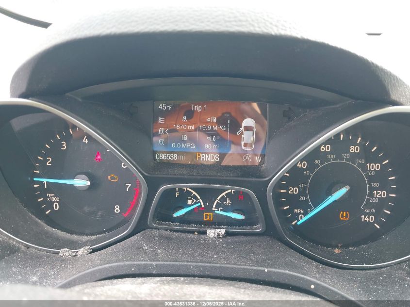 2017 Ford Escape Se VIN: 1FMCU0GD3HUB52719 Lot: 43631336