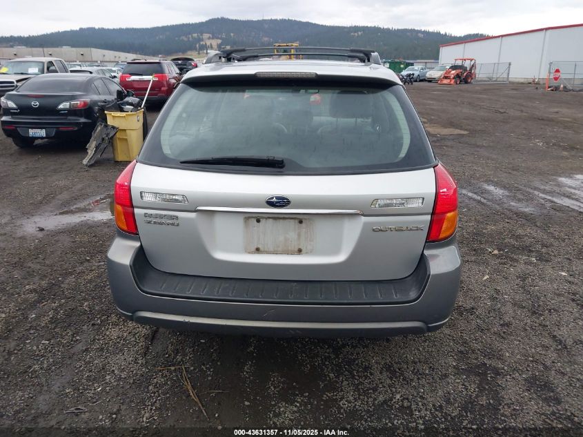 2006 Subaru Outback 2.5I Limited VIN: 4S4BP62C566342236 Lot: 43631357