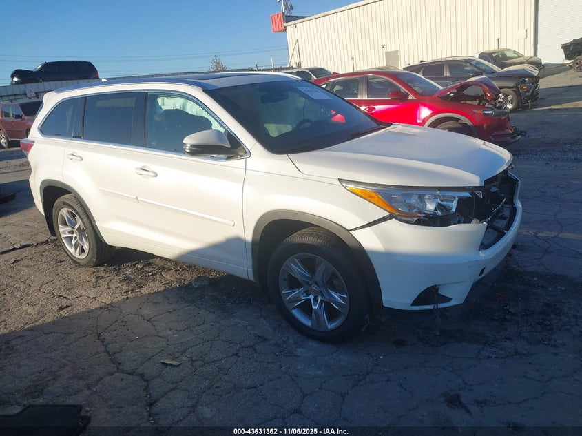 TOYOTA HIGHLANDER LIMITED PLATINUM V6
