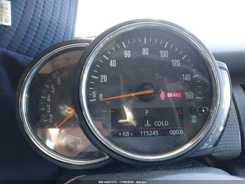 2018 Mini Hardtop Cooper VIN: WMWXU1C53J2F79586 Lot: 43631374