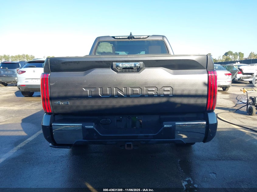 2022 Toyota Tundra 1794 Edition VIN: 5TFMA5DB9NX030815 Lot: 43631389