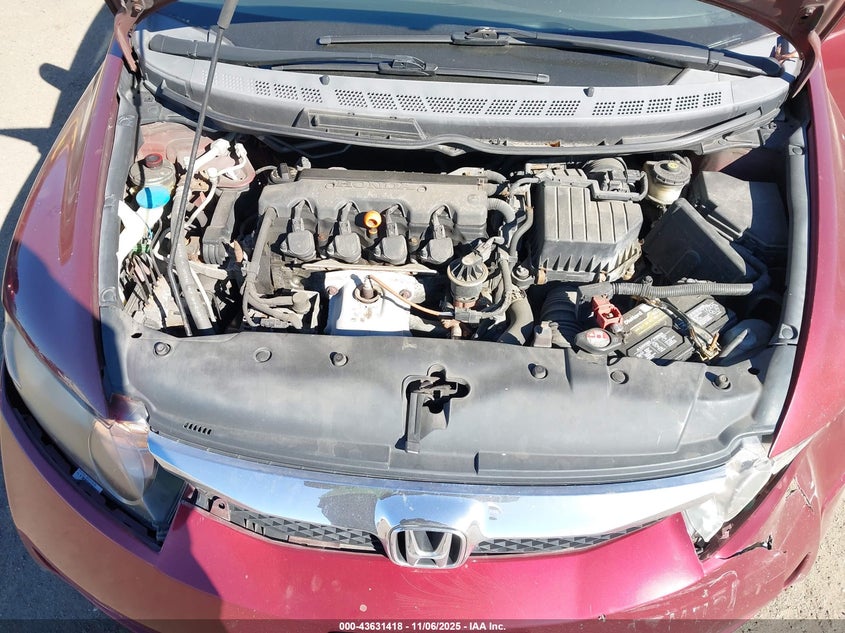 2HGFA16509H503747 2009 HONDA CIVIC photo no. 10