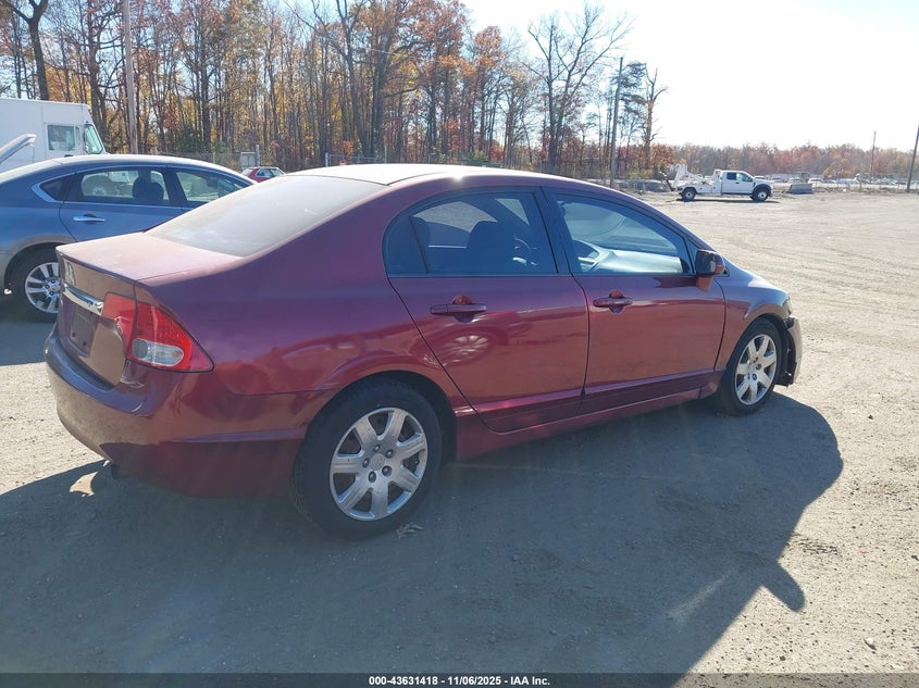 2HGFA16509H503747 2009 HONDA CIVIC photo no. 4
