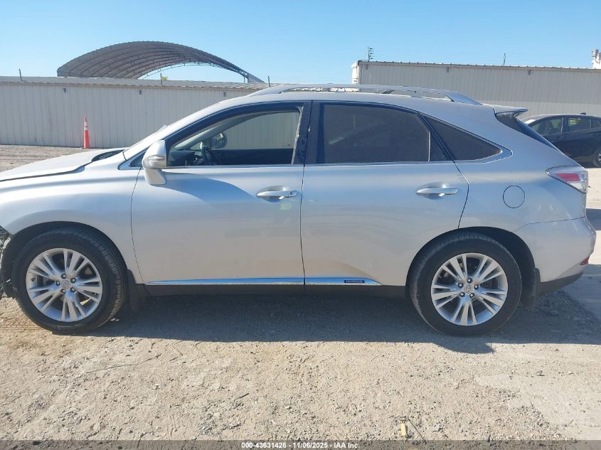 2011 Lexus Rx 450H VIN: JTJBC1BA9B2421344 Lot: 43631426