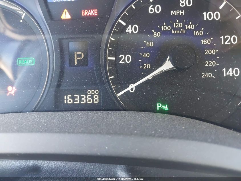 2011 Lexus Rx 450H VIN: JTJBC1BA9B2421344 Lot: 43631426