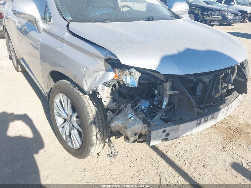 2011 Lexus Rx 450H VIN: JTJBC1BA9B2421344 Lot: 43631426