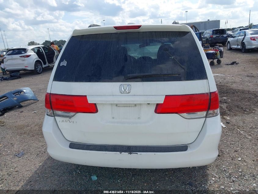 2008 Honda Odyssey Ex-L VIN: 5FNRL38658B079039 Lot: 43631454