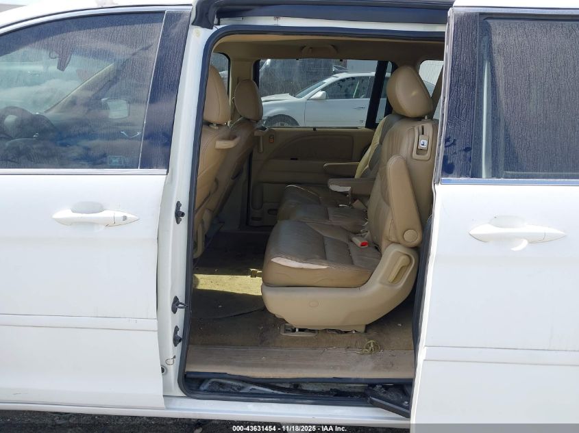 2008 Honda Odyssey Ex-L VIN: 5FNRL38658B079039 Lot: 43631454