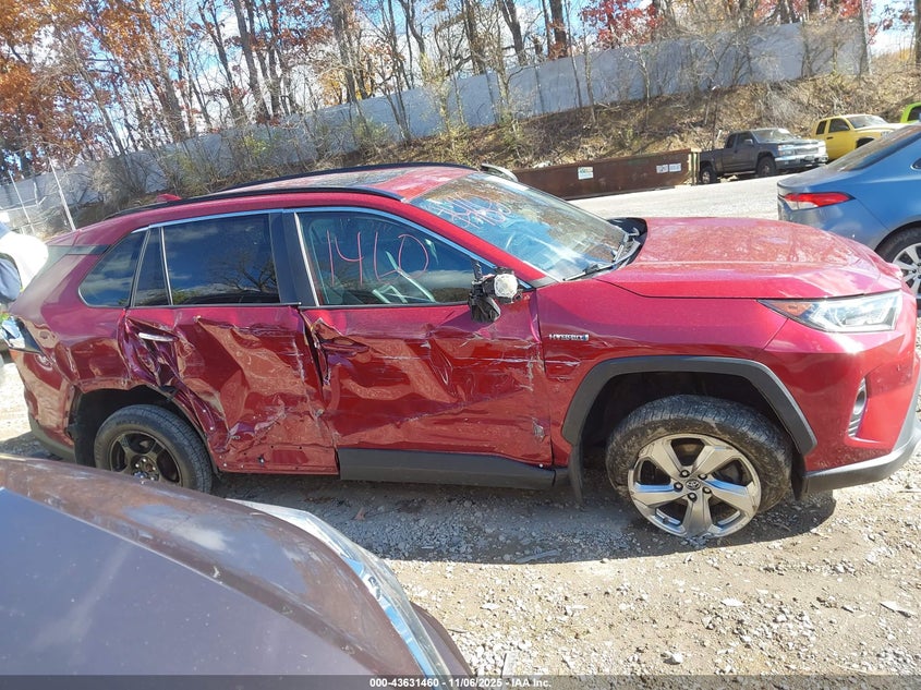 2019 TOYOTA RAV4 HYBRID LIMITED - 2T3DWRFV3KW022435