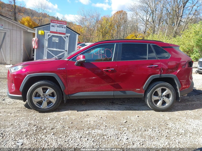 2019 TOYOTA RAV4 HYBRID LIMITED - 2T3DWRFV3KW022435