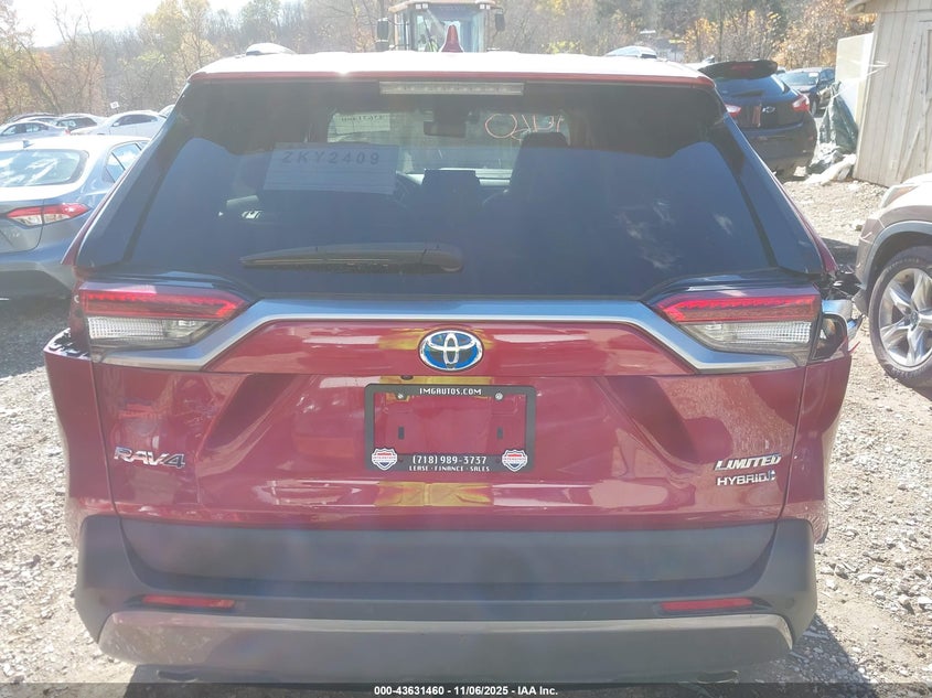 2019 TOYOTA RAV4 HYBRID LIMITED - 2T3DWRFV3KW022435