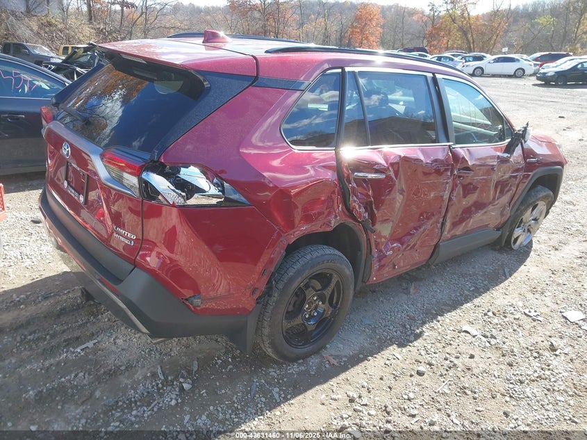2019 TOYOTA RAV4 HYBRID LIMITED - 2T3DWRFV3KW022435