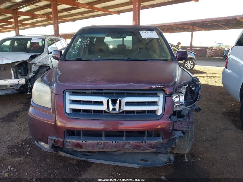 2008 Honda Pilot Ex-L VIN: 5FNYF28538B022164 Lot: 43631509